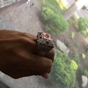 LaVintage Treasure Natural Carnelian Ring Size 7